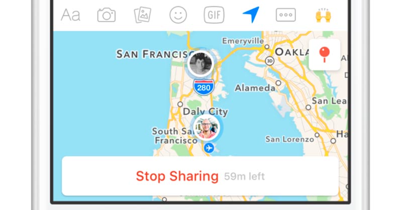 facebook-messenger-live-location